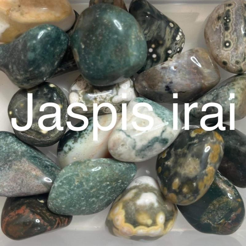 Stjernetegn og lykkesten - Spirituelle sten - Jaspis irai